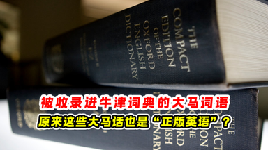 被收录进牛津词典的大马词语 📖原来这些大马话也是“正版英语”?