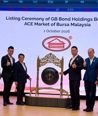 GB Bond正式亮相创业板 冀槟城扩产并设越南销售办事处 致力拓展客户群