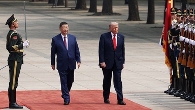 China rolls out red carpet for Trump as Xi meeting tests trade, Taiwan tensions