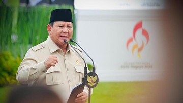 Prabowo Minta Para Atlet Tak Cepat Puas: Kita Berjuang Lebih Keras Lagi