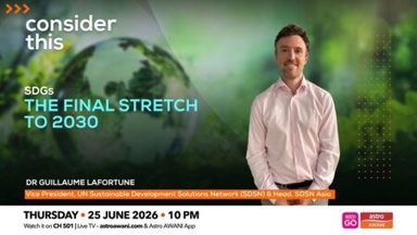 Sustainable development goals: The final stretch to 2030