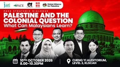 Palestine and the colonial question: What can people in Malaysia learn?