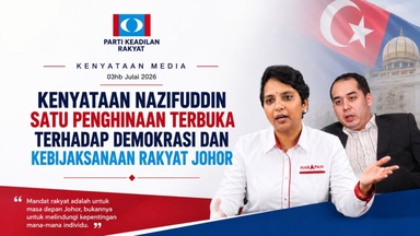 Kemenangan Pilihan Raya Bukan Mandat Untuk Ampun Individu Tertentu - Sivamalar