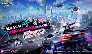 Level Infinite dan Gameloft Resmi Rilis Gangstar Mirage City, 30 Juta Pemain Bergabung