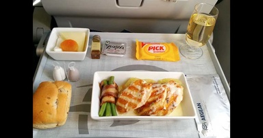 全球最佳飞机餐排名出炉   爱琴海航空夺冠