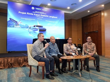 Selangkah Ke Masa Depan! Langkawi Bakal Rintis Feri Elektrik Laut Terbuka Pertama Malaysia