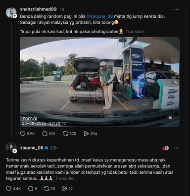 “Berapa Kali Dah Mampuih Tengah Jalan, Ketegaq” – Momen Zaquan Adha Dimarahi Ayu Raudhah Cuit Hati Netizen