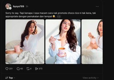 “Nak Jual Choco Tub Ke Nak Jual….” – Netizen Tak Puas Hati Gaya Pemasaran Produk Oleh Ameera Khan