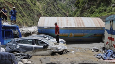 Flash flood in Nepal washes away villages, power projects near Tibet border