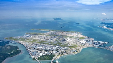 Hong Kong airport builds third runway with strategy to help marine environment thrive