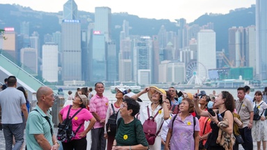 Hong Kong visitor arrivals hit post-pandemic monthly high in August