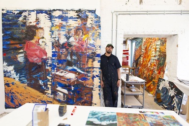 At Hauser & Wirth Somerset, Angel Otero infuses paintings with a dreamy magical realism
