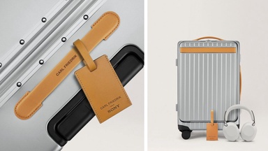 Sony pairs with luggage wizards Carl Friedrik to create the Premium Audio Travel Set