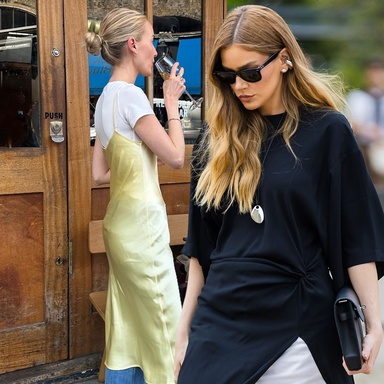 Dress-Over-Pants Outfits Are So Back—This Is the Shoe Trend They Look Best With