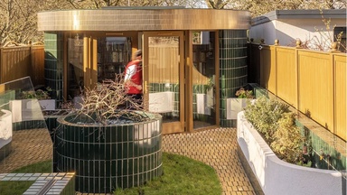 Art deco architecture inspires Farid Karim’s characterful transformation of a London terrace