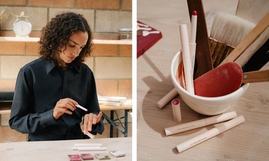 Victoria Beckham and artist Phoebe Collings-James speak about their new artistic collaboration