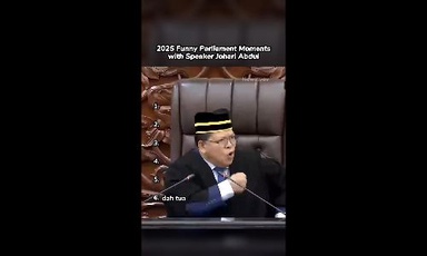 2025 Funny Parliament Moments with Speaker Johari Abdul