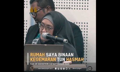 Tun Hasmah's favourite building is not KLCC Twin Tower. But....