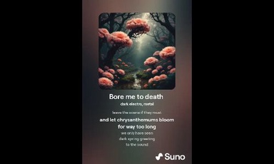 Bore me to death