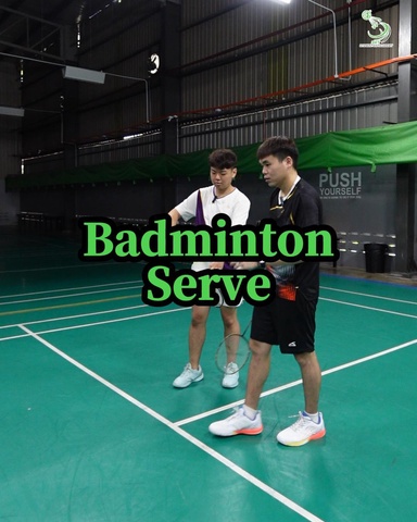 Badminton First Strike | Mastering the Badminton Serve🏸