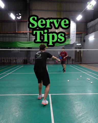 Coach | Mastering Badminton Serving Techniques🏸