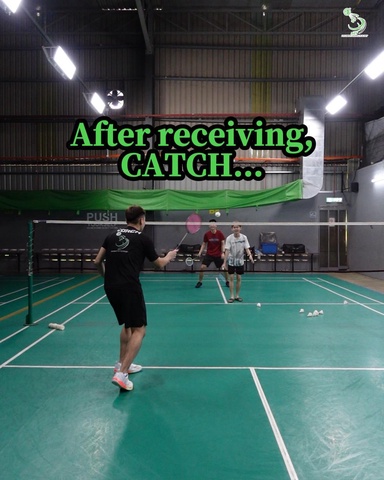 Badminton | Mastering the "Receive and Tangkap" ❗