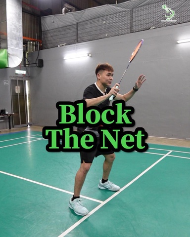 Turning Defense into Offense❗The Net Block🏸