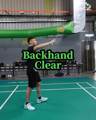 Badminton | Mastering the Backhand Clear❗