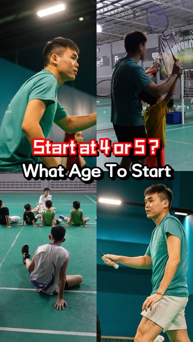  What age to start badminton journey?