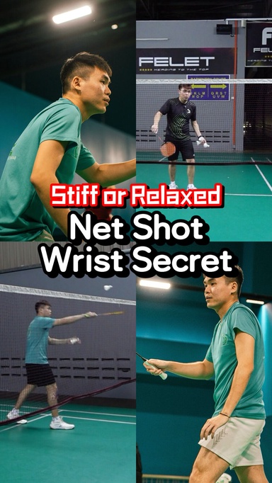 Tips | Receive Net Shot🏸