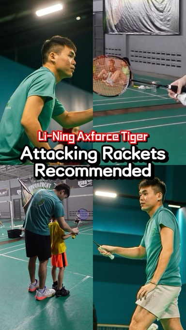 Badminton Attacking Rackets | Li-Ning Axforce Tiger