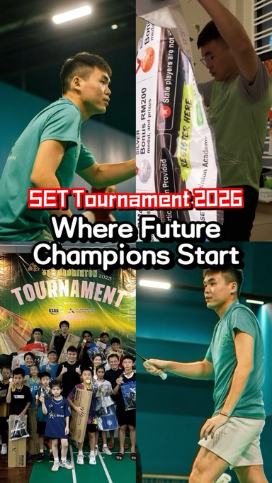 Register Now | SET Badminton Tournament 2026, Melaka #JomFit