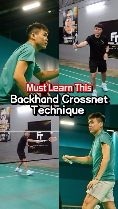 Mastering Backhand Crossnet❗