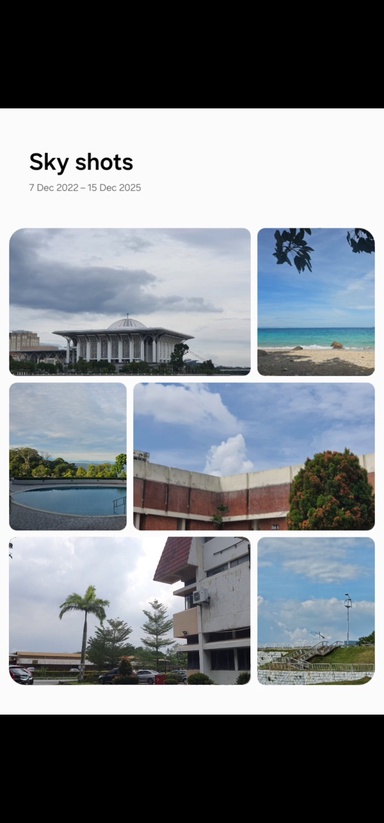 Casual sky shots