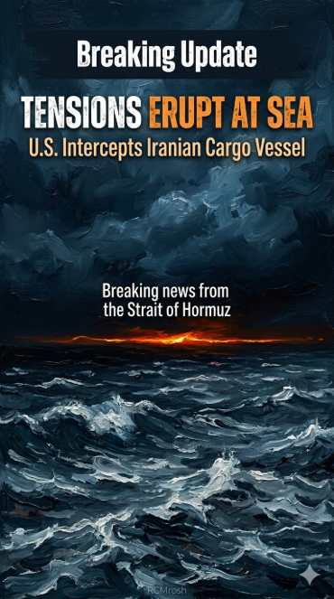 War: Tensions Erupt At Sea As U.S. Intercepts Iranian Cargo Vessel