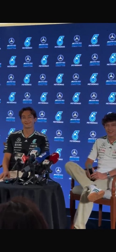 My experience interviewing George Russell and Kimi Antonelli