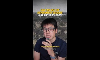 Can you sue the government because your house flooded?