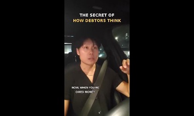 The secret of how debtors think
