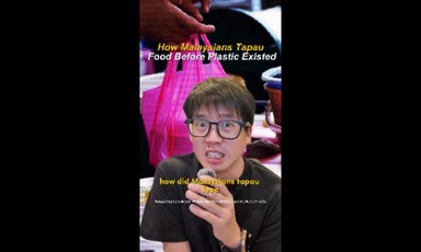 How Malaysians tapau food before plastic existed