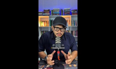 Ini satu ramalan! 