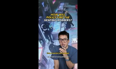 How will police find the Genting robbers?