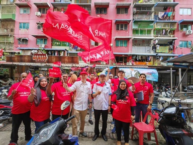Pelancaran Jentera Pilihan Raya Dan Bilik Gerakan Utama N24 Kadun Kebun Bunga