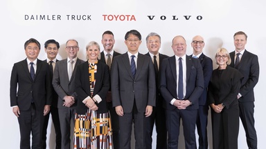 Toyota Joins Cellcentric to Scale Fuel Cell Production for Trucks