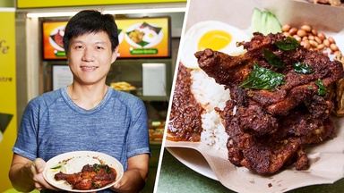 Nasi Lemak Stall Spicy Wife, Known For Long Queues, Opens ‘Spicy Hubby’ At Centrepoint