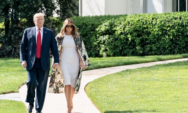 Trump Says Melania Is ‘Going Crazy’ With His Rally Antics as Marriage Claims Resurface