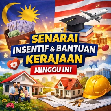 Senarai Bantuan Kerajaan / Pengumuman Minggu Ini (3 Ogos 2026)