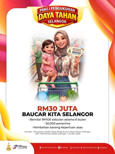 Baucar Kita Selangor 2026 – Permohonan Baru & Semakan Kelayakan