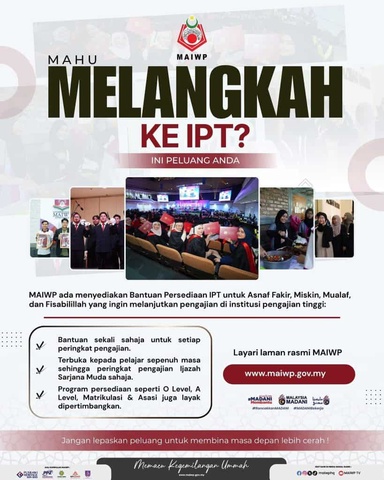 Permohonan Bantuan Persediaan IPT MAIWP 2026