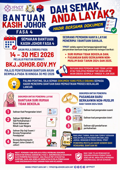 Jadual Penyerahan BKJ 4.0 – Tarikh & Lokasi