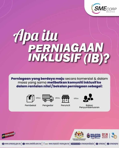 Perniagaan Inklusif (IB) – Jana Untung Sambil Bantu Komuniti B40